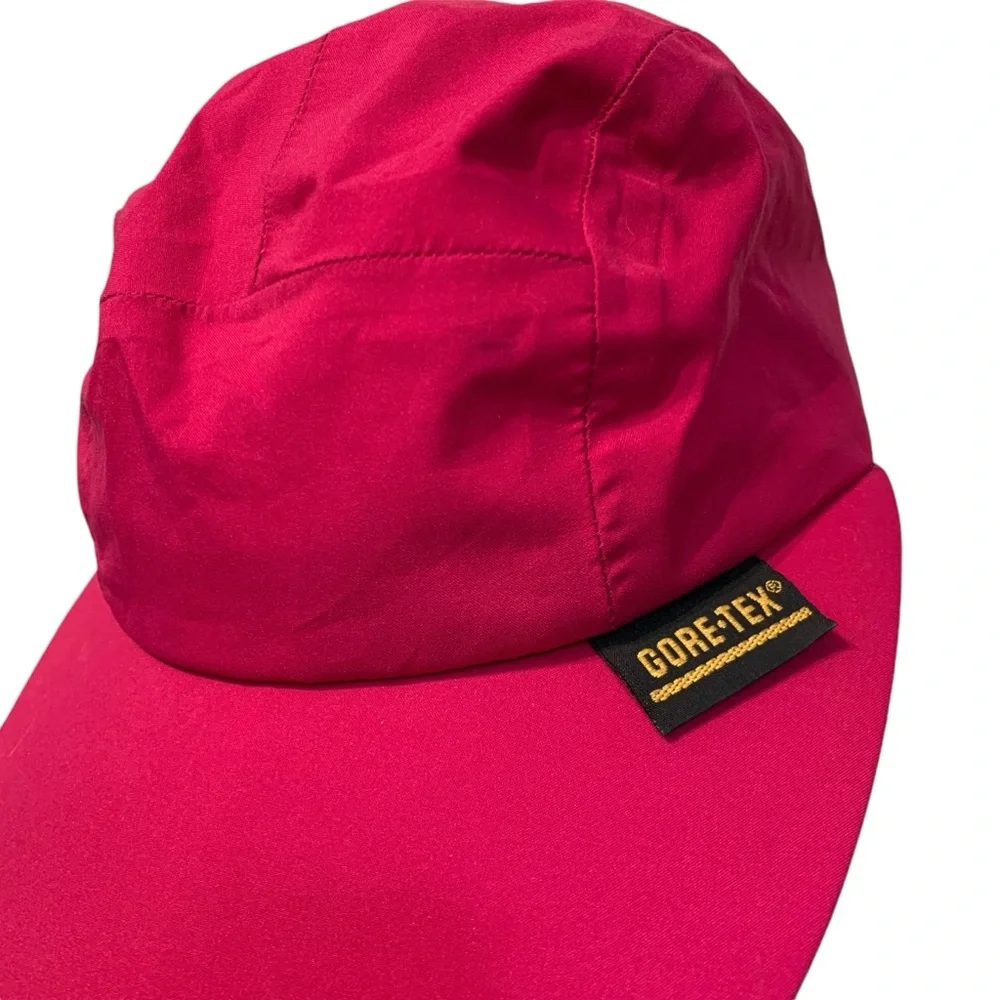 Vintage Eddie Bauer Gore-Tex Duck Bill Hat Hot Pink USA Made OS